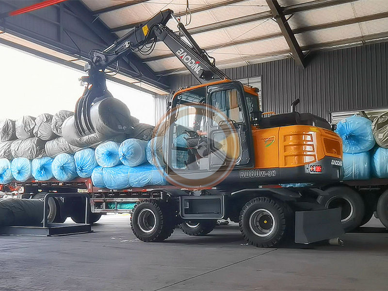 物料裝卸機(jī)寶鼎BD80W輪式抓布包機(jī) 物料裝卸機(jī)寶鼎BD80W輪式抓布包機(jī)